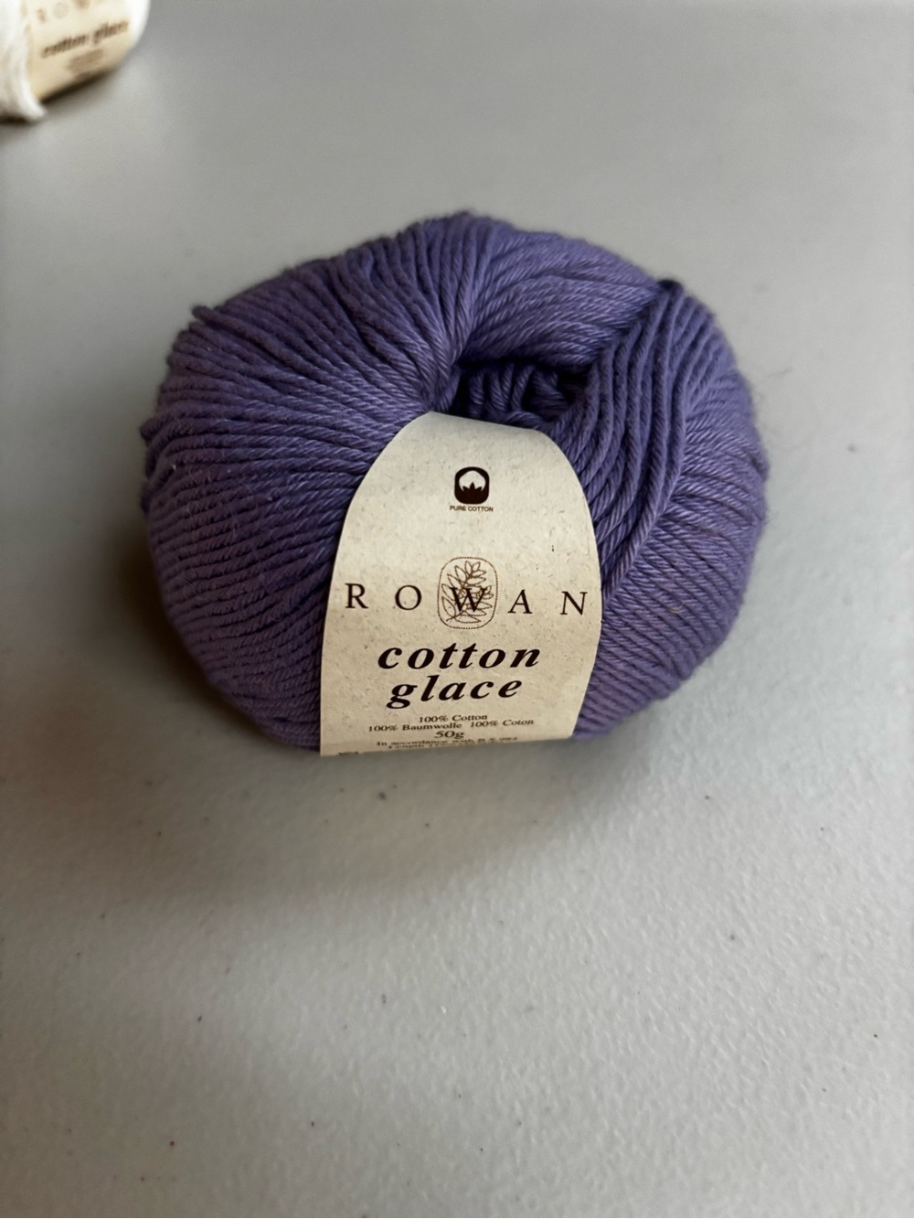 Rowan Cotton Glace 100% Cotton Yarn Shade: Hyacinth